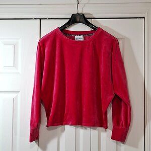 Juicy Couture Pink Velour Top- Size M